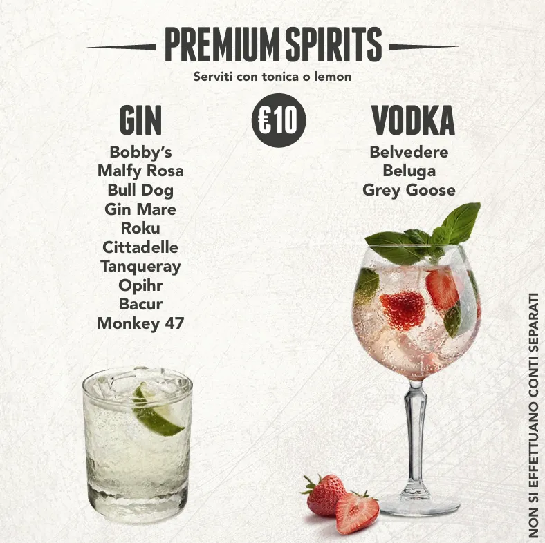 Premium spirits